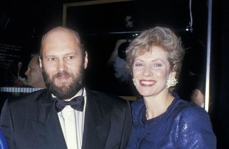 Betty Buckley with her husband, Peter Flood